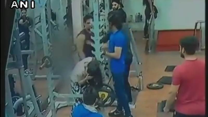 Shocking Video Shows Man Punching A Woman In A Gym After She Complains About His Indecent 