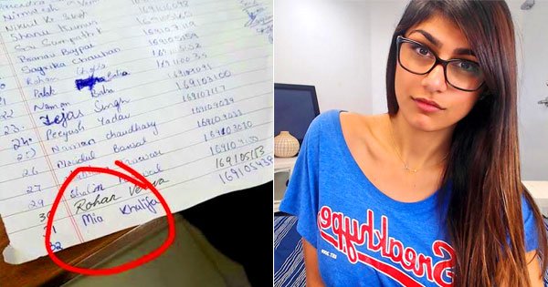 600px x 315px - Students Pranked Their Teacher Into Calling Out Mia Khalifa's Name For  Attendance & It's Priceless - ScoopWhoop