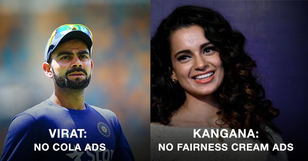 Not just virat kohli, here are other celebs who said no to endorsements on ethical grounds - scoopwhoop