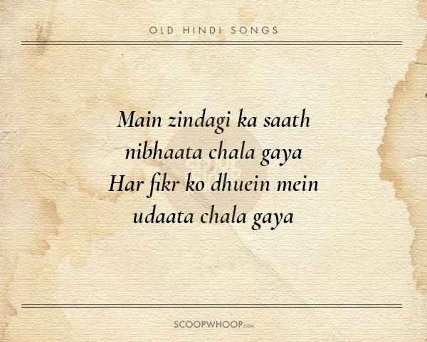 Hindi Songs Captions For Instagram