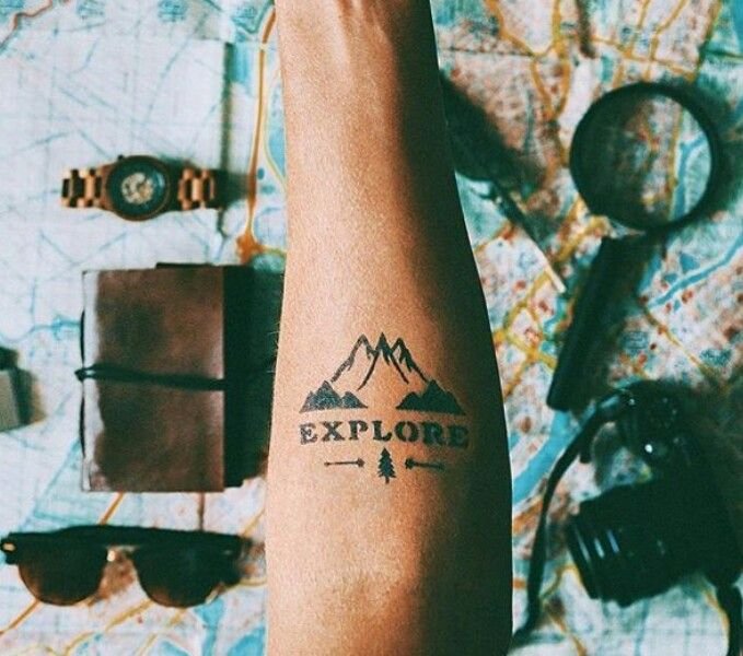 39 Travel Tattoos For Adventurers  Our Mindful Life