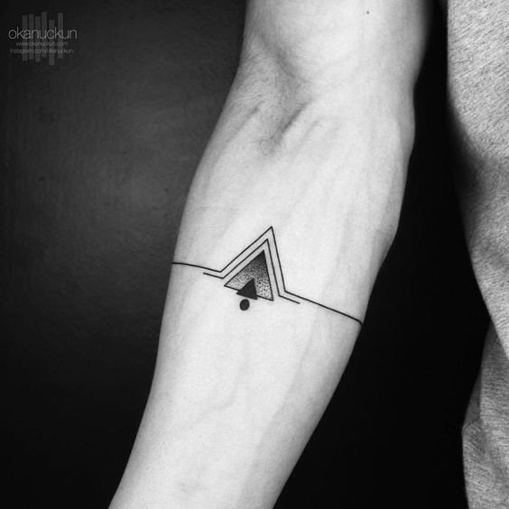 Roohani Tattoos - Infinity triangle tattoo designs are... | Facebook