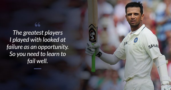 Rahul Dravid’s Perspective On Failure Shows Exactly Why He’s Regarded ...