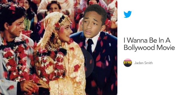 Will Smith's son Jaden wants to be in a Bollywood movie, and desis on  Twitter reply with hilarious memes