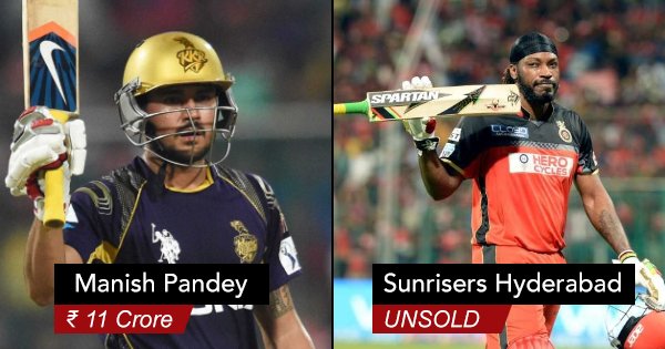 Here Are The Biggest Hits & Misses From Day 1 Of The IPL Auctions 2018 ...