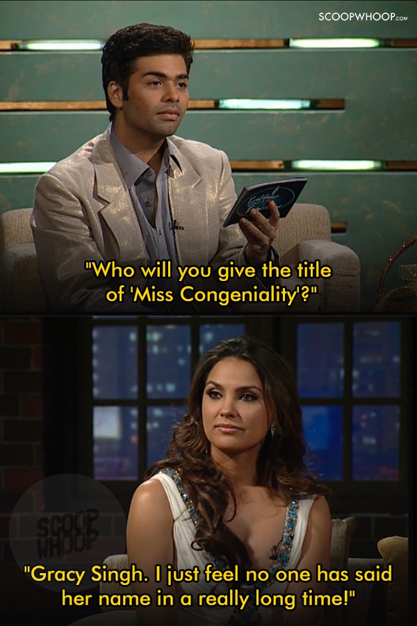 26 Of The Meanest Things Ever Said By Celebrities On Koffee With Karan