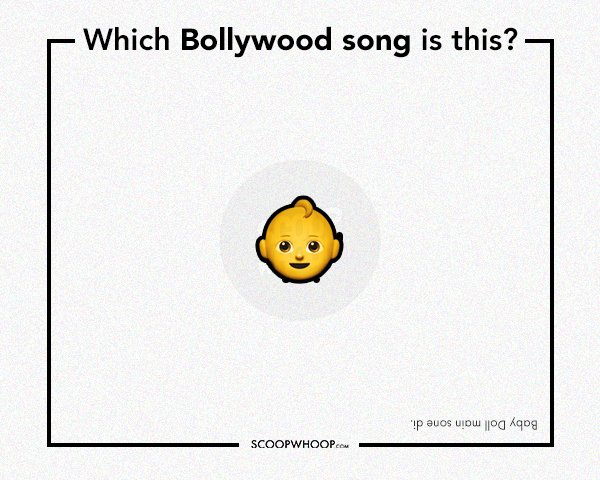 Guess The Bollywood Song With Emojis