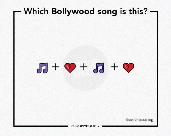 Guess The Bollywood Song With Emojis