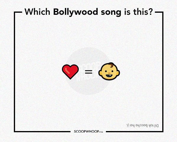 Guess The Bollywood Song With Emojis