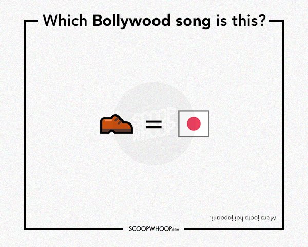 Guess The Bollywood Song With Emojis