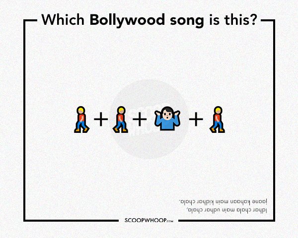 Guess The Bollywood Song With Emojis