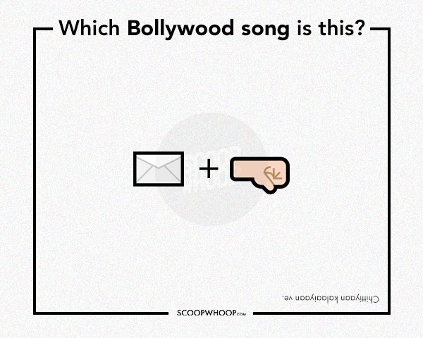 Guess The Bollywood Song With Emojis