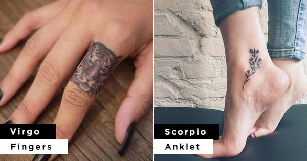 Which Body Part You Should Get Inked On According To Your Zodiac