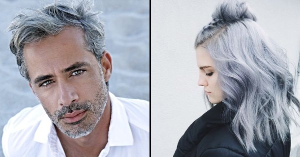 14 Photos Of People With Silver Hair That Will Convince You To Go Platinum