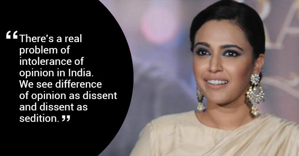 We Have A Real Problem Of Intolerance Of Opinion: Swara Reacts To The ...