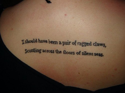 Best tattoopoem ever  rfunny