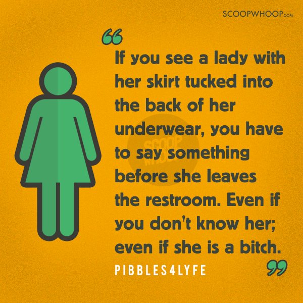 13 Unwritten & Unspoken Rules Of The Female Washroom Every Girl Swears
