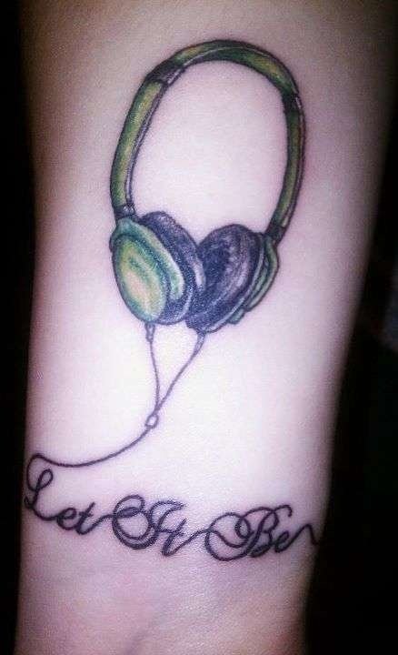 Headphone Tattoos History Meanings  Designs