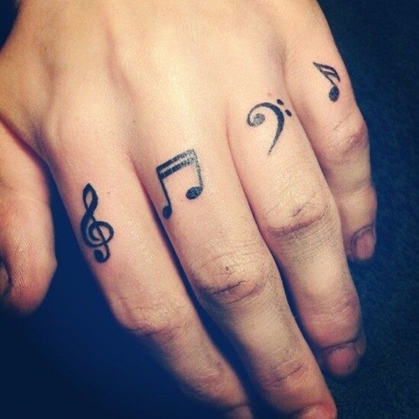 Cute and Unique Music Tattoo Designs