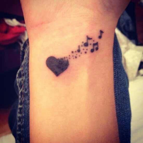 Best Music Tattoo Designs For Females | 30 Music Note Tattoo ideas