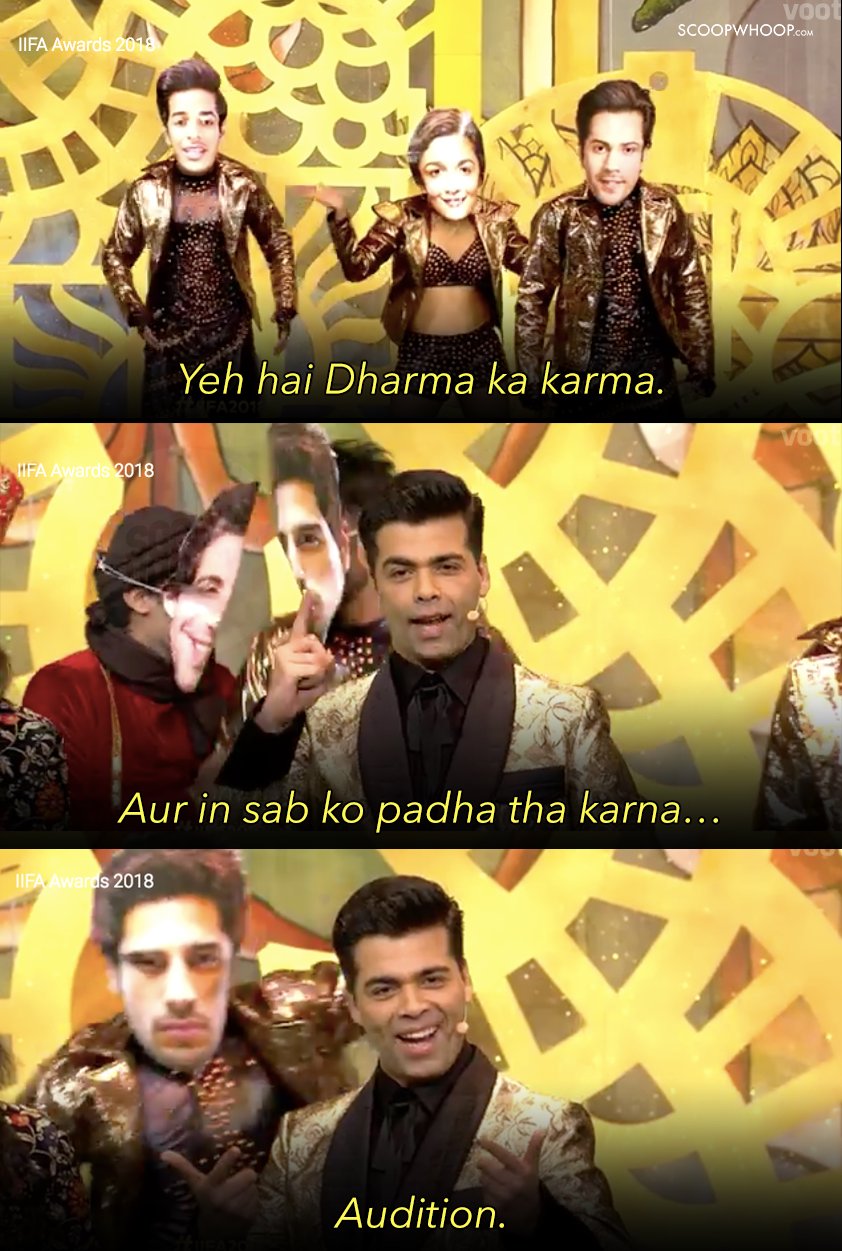 KJo Comes Back To IIFA With More Nepotism Jokes Than Last Year & It’s