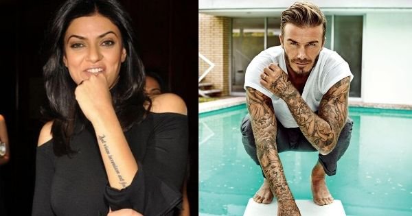Famous Bollywood Celebs Who Tattooed Themselves With The Names Of Their  Lovers  Hrithik roshan Bollywood actors Celebrity tattoos