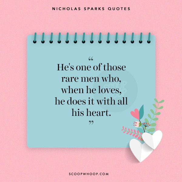 Nicholas Sparks Quotes