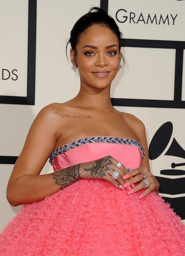The Sexiest Celebrity Tattoos, From Rihanna to Lady Gaga | POPSUGAR Beauty
