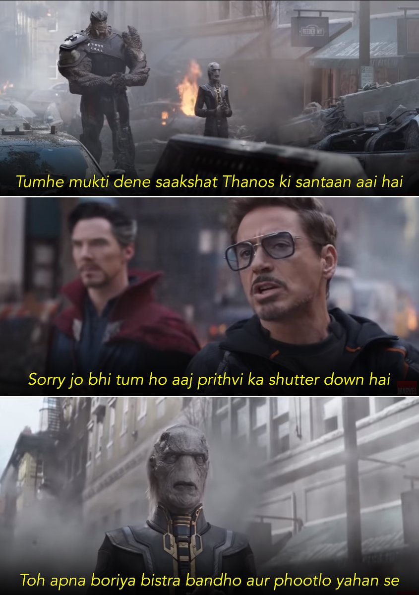 Avengers Dialogues Dubbed In Hindi | 8 Avengers Lines In Our Desi Tongue