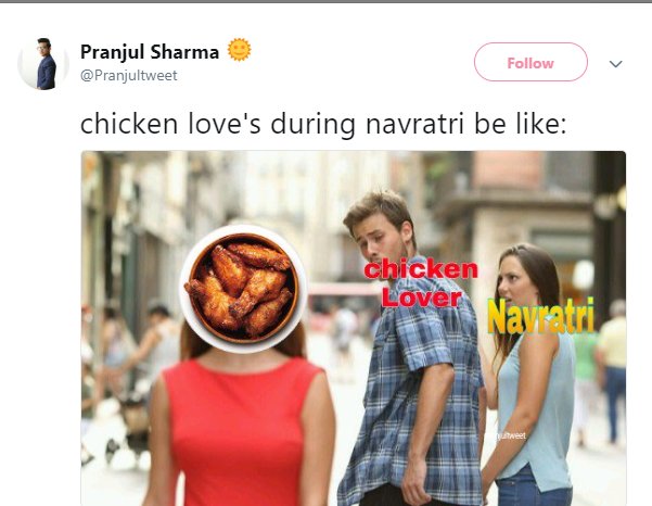 Funny Tweets On Navratri