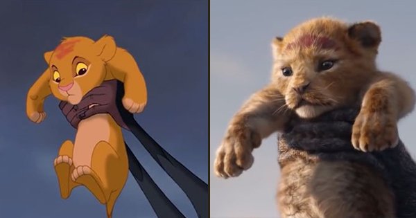 This Comparison Of ‘The Lion King’ 2019 Trailer With The Original One ...