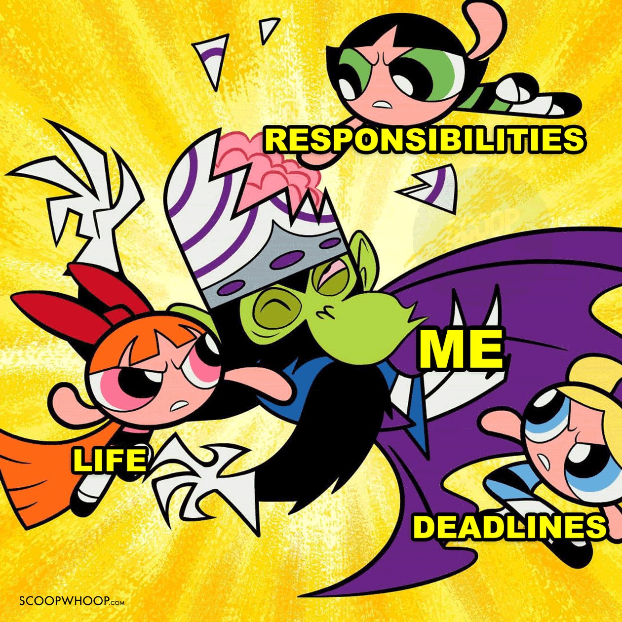 21 Powerpuff Girls Memes To Save The Day With A Dose Of Sugar Spice And Everything Nice Scoopwhoop 