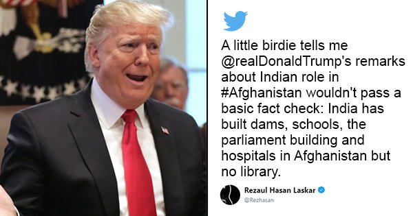 Trump Mocked PM Modi For ‘Building A Library’ In Afghanistan & Twitter ...