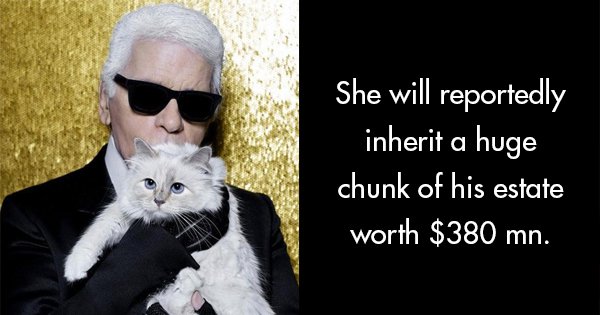 Is Karl Lagerfeld's cat Choupette really the heir to his fashion fortune?