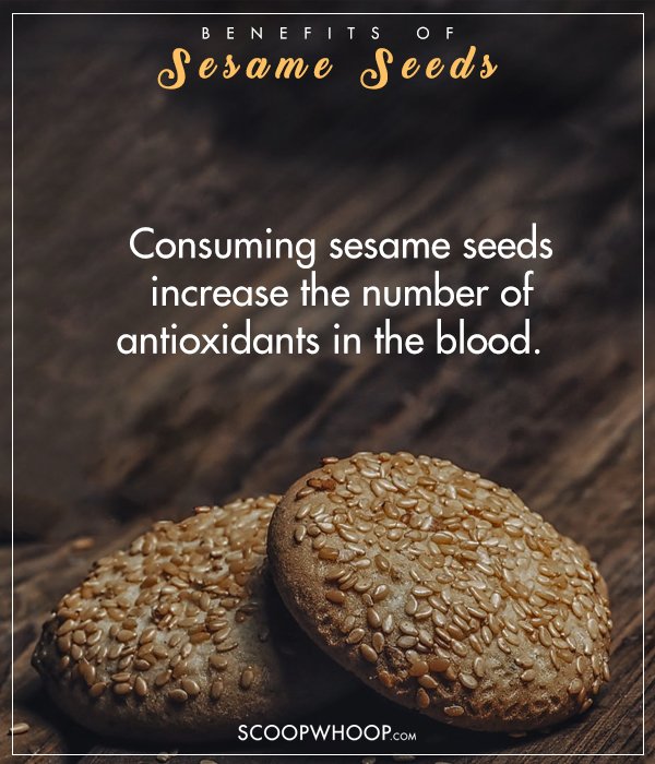 Benefits of Sesame seeds