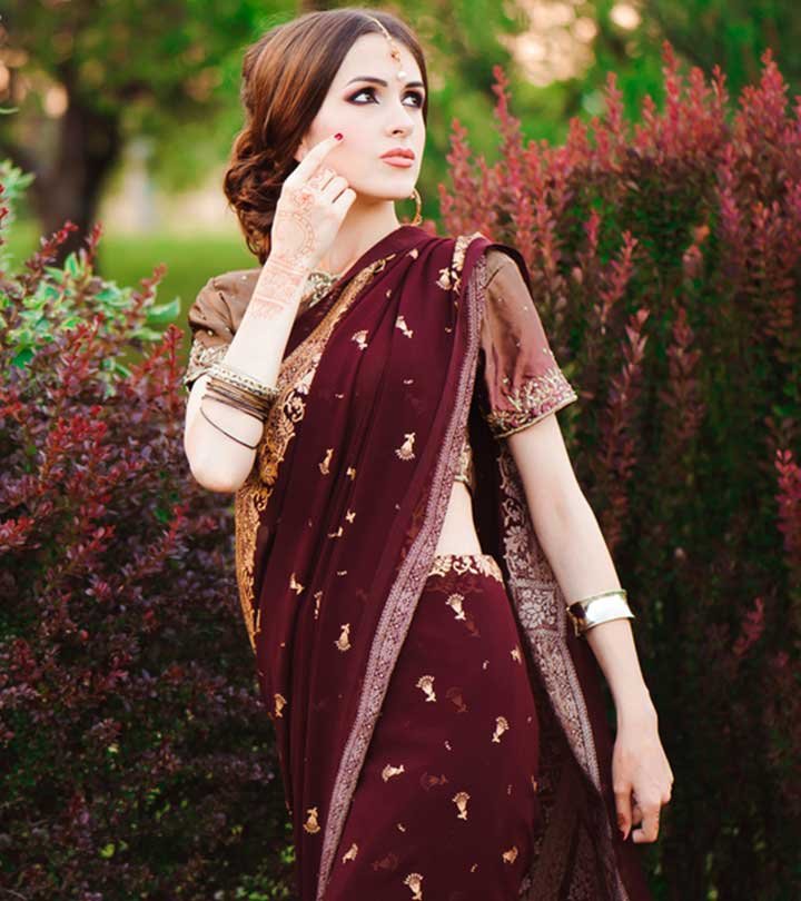 Things to keep in mind while wearing sheer sarees