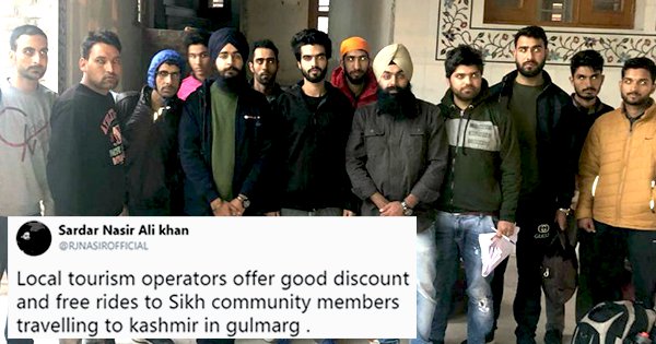 Kashmiris return the gesture of kindness, offer free services & heavy discounts to sikhs in kashmir - scoopwhoop
