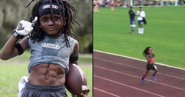 This 7-year-old is being hailed as the next usain bolt for running 100 mts in just 13. 48 seconds - scoopwhoop