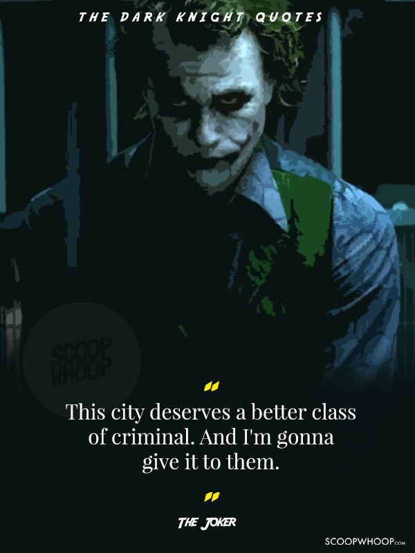 20 Best The Dark Knight Quotes Best Dialogues Of All Time From The