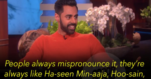 Hasan Minhaj Sets The Record Straight Finally Teaches Firangis To Say Desi Names Right Scoopwhoop