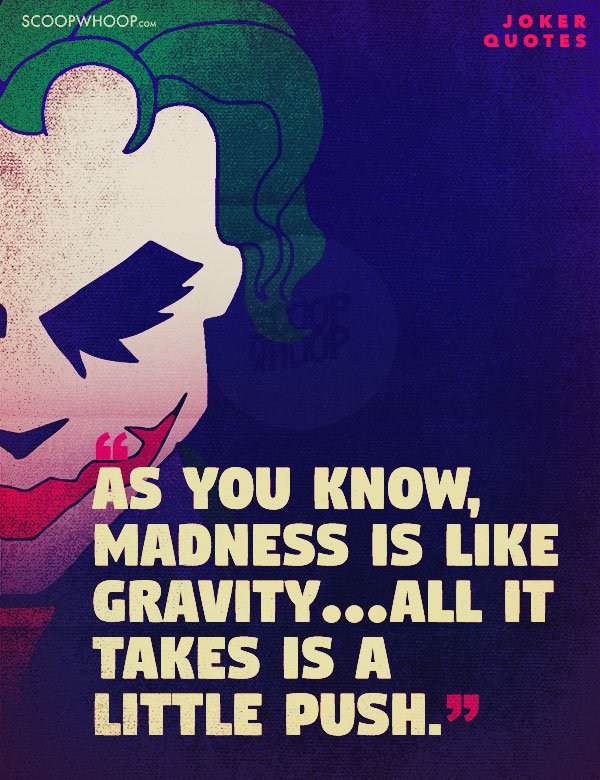 the joker quotes monster