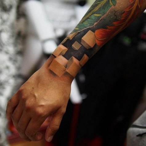 Ditch Boring Tattoos & Check Out These Mind-Boggling 3D Tattoo Designs To  Add A 'New Dimension'