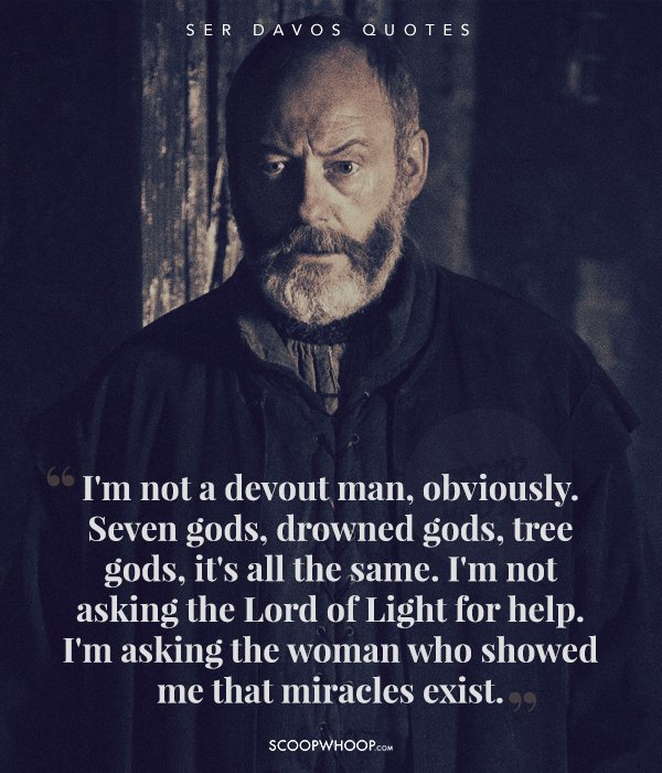 20 Quotes By Ser Davos That Prove His Wisdom Has More Layers Than An ...