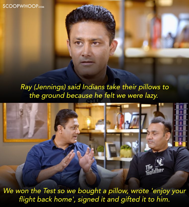 10 Of The Best Moments From The Interview With 'Serious' Anil Kumble &  Hilarious Sehwag