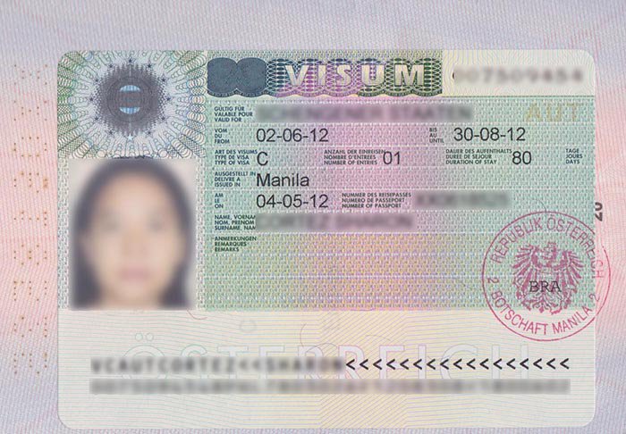 tourist visa to amsterdam from philippines