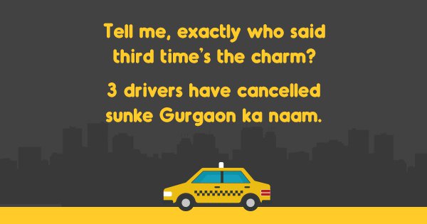 15 Cab Shayaris You Can Read If Your Driver Is Arriving Soon… For The ...