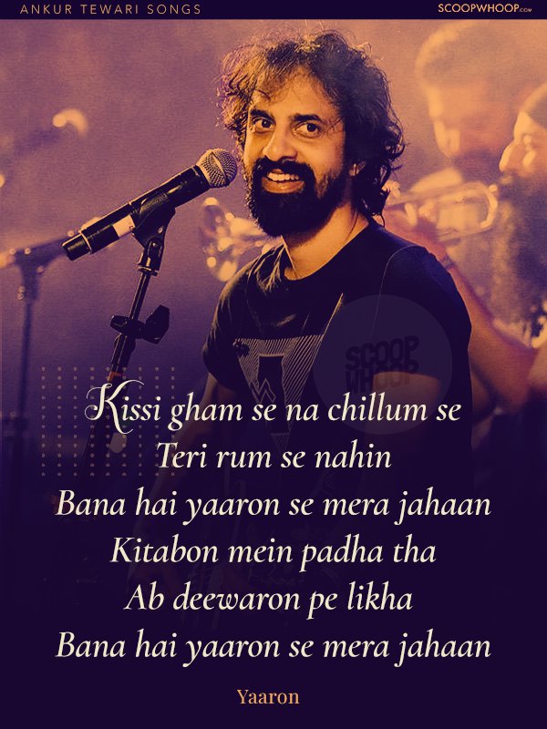 17 Songs By Ankur Tewari That Sum Up Love, Friendship, & Heartbreak For