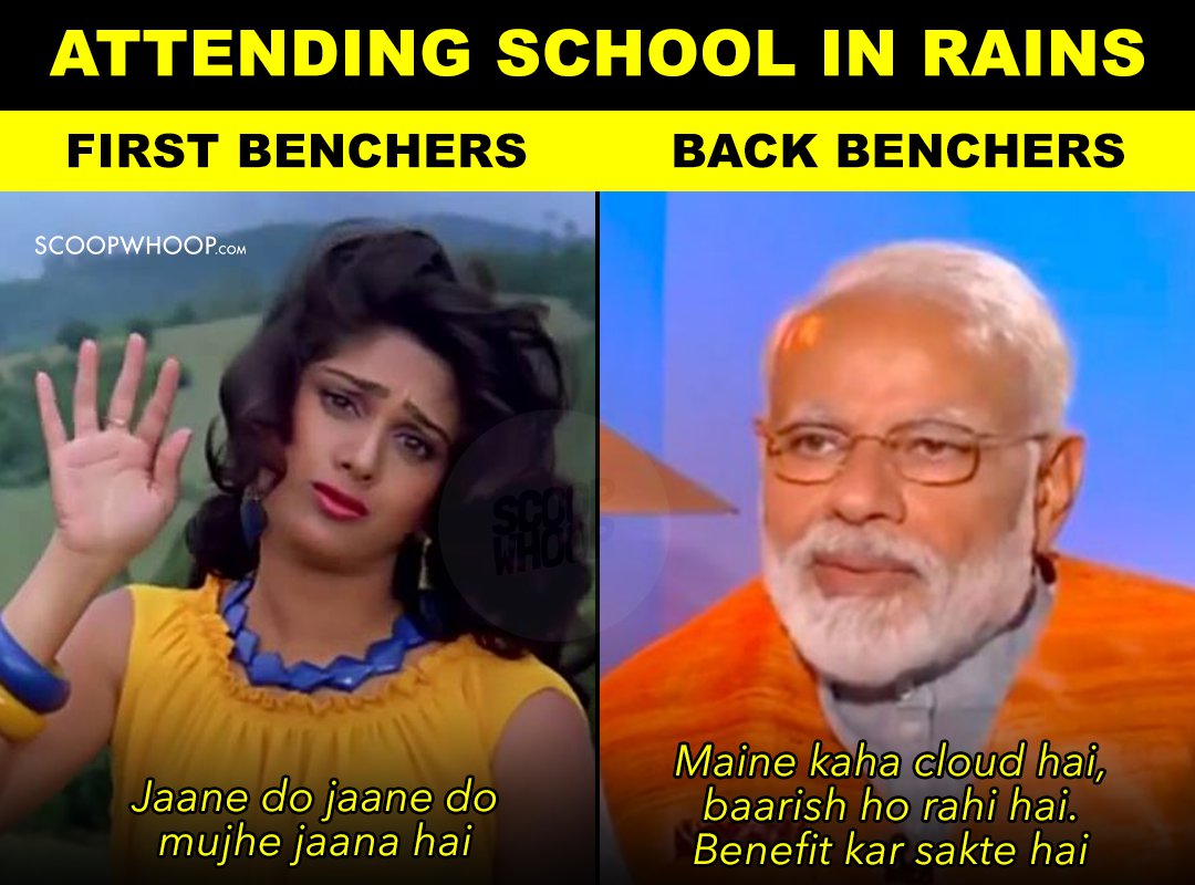 These Posters Perfectly Explain The Difference Between First Benchers & Back Benchers
