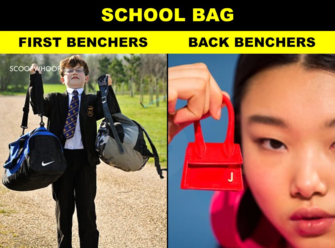 These Posters Perfectly Explain The Difference Between First Benchers & Back Benchers