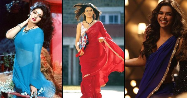 10 Bollywood actresses and their iconic chiffon sarees